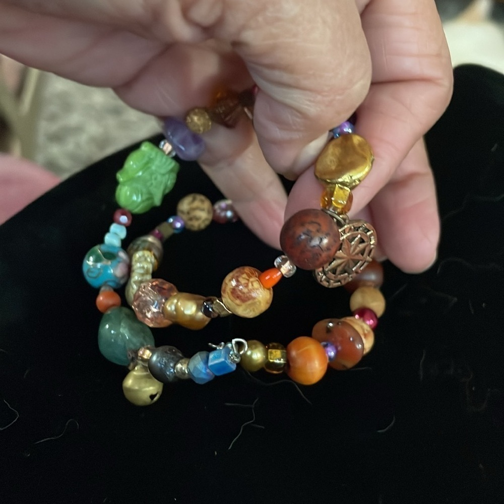 Vintage memory stretch Bracelet - Picture 5 of 6